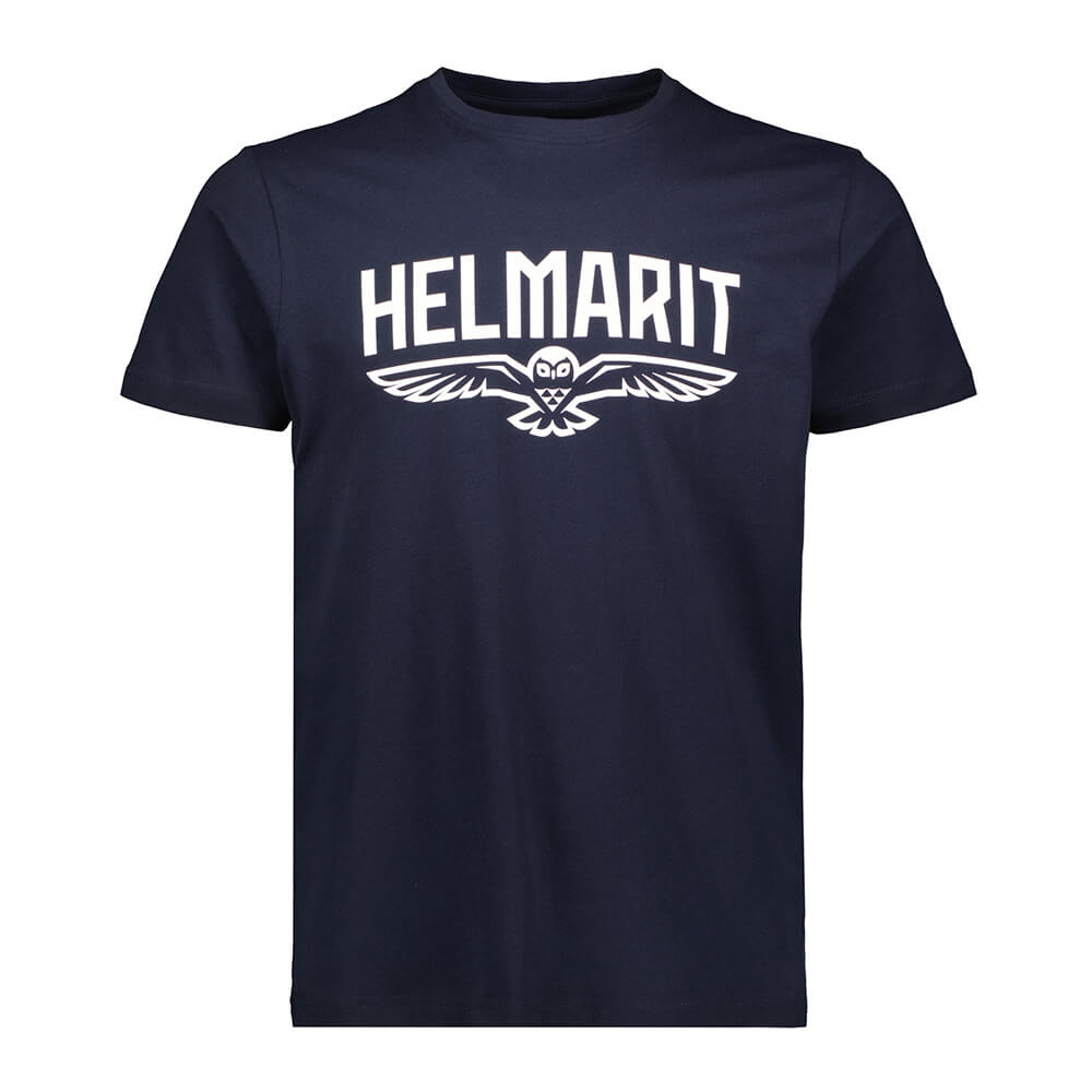 Helmarit 2.0 puuvilla t-paita, Tummansininen