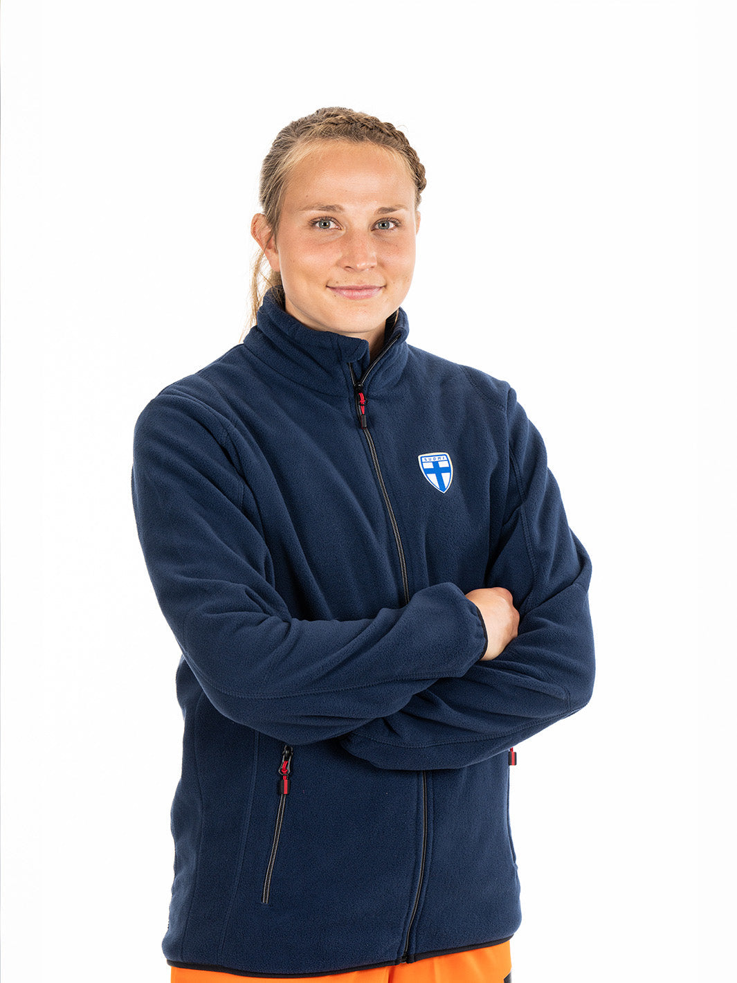 Suomi fleecetakki, Tummansininen