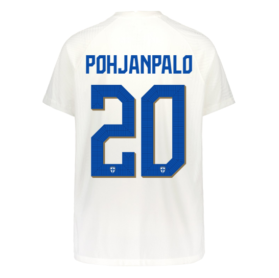Suomi Virallinen Kotipelipaita 2022/23, Pohjanpalo painatus