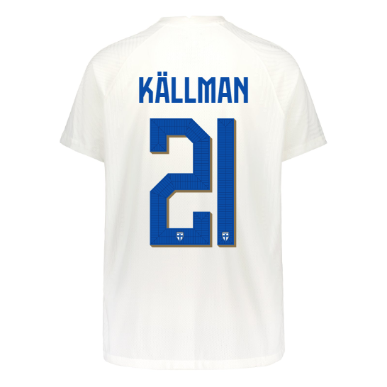 Suomi Virallinen Kotipelipaita 2022/23, Källman painatus, Lapset