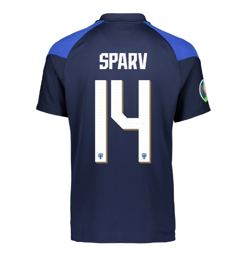 Suomi Virallinen Vieraspelipaita EURO2020 Limited edition Sparv painatus