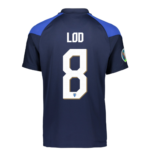 Suomi Virallinen Vieraspelipaita EURO2020 Limited edition Lod painatus