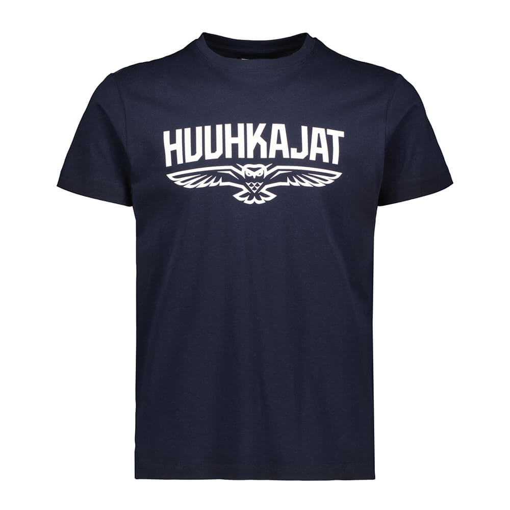 Huuhkajat 2.0 puuvilla t-paita, Tummansininen