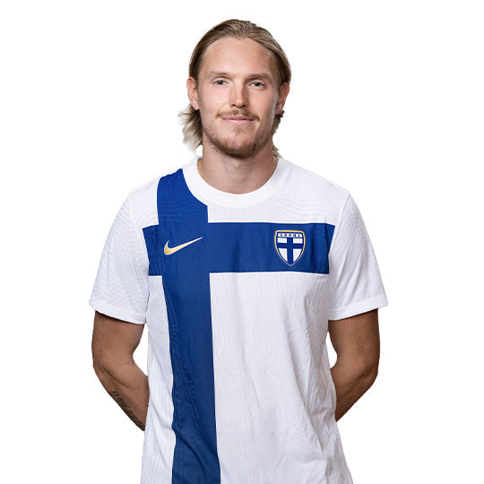Suomi Virallinen Kotipelipaita 2022/23, F. Jensen painatus