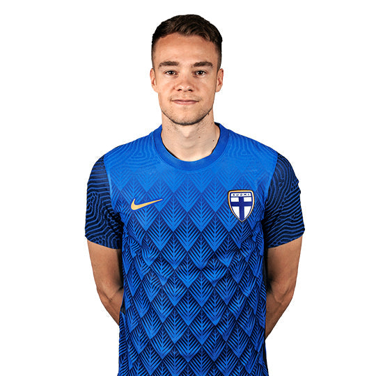 Suomi Virallinen Vieraspelipaita 2022/23, L. Väisänen painatus
