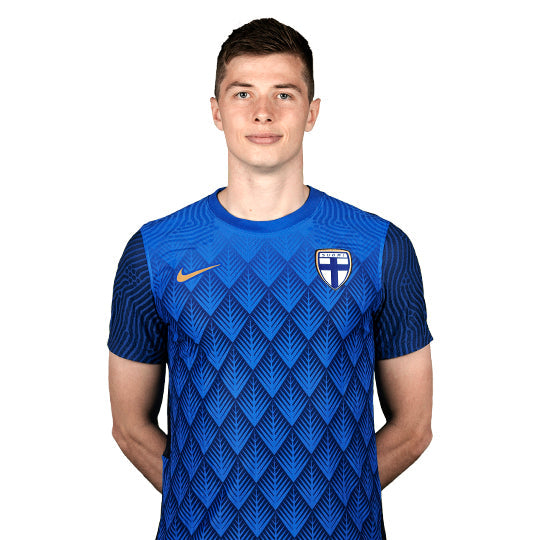 Suomi Virallinen Vieraspelipaita 2022/23, O'Shaughnessy painatus