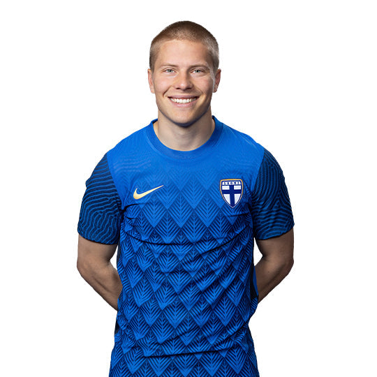 Suomi Virallinen Vieraspelipaita 2022/23, Uronen painatus