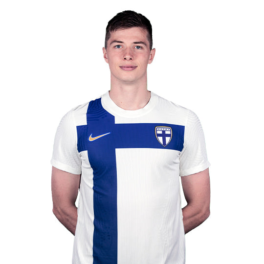 Suomi Virallinen Kotipelipaita 2022/23, O'Shaughnessy painatus