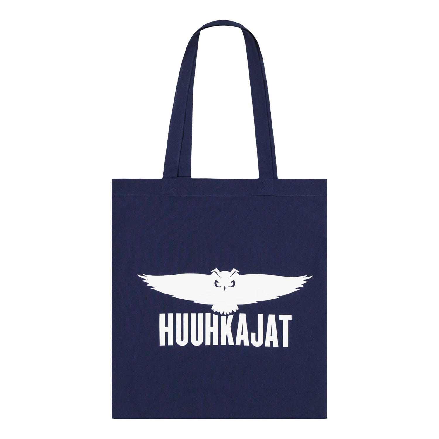 Huuhkajat kangaskassi, Tummansininen