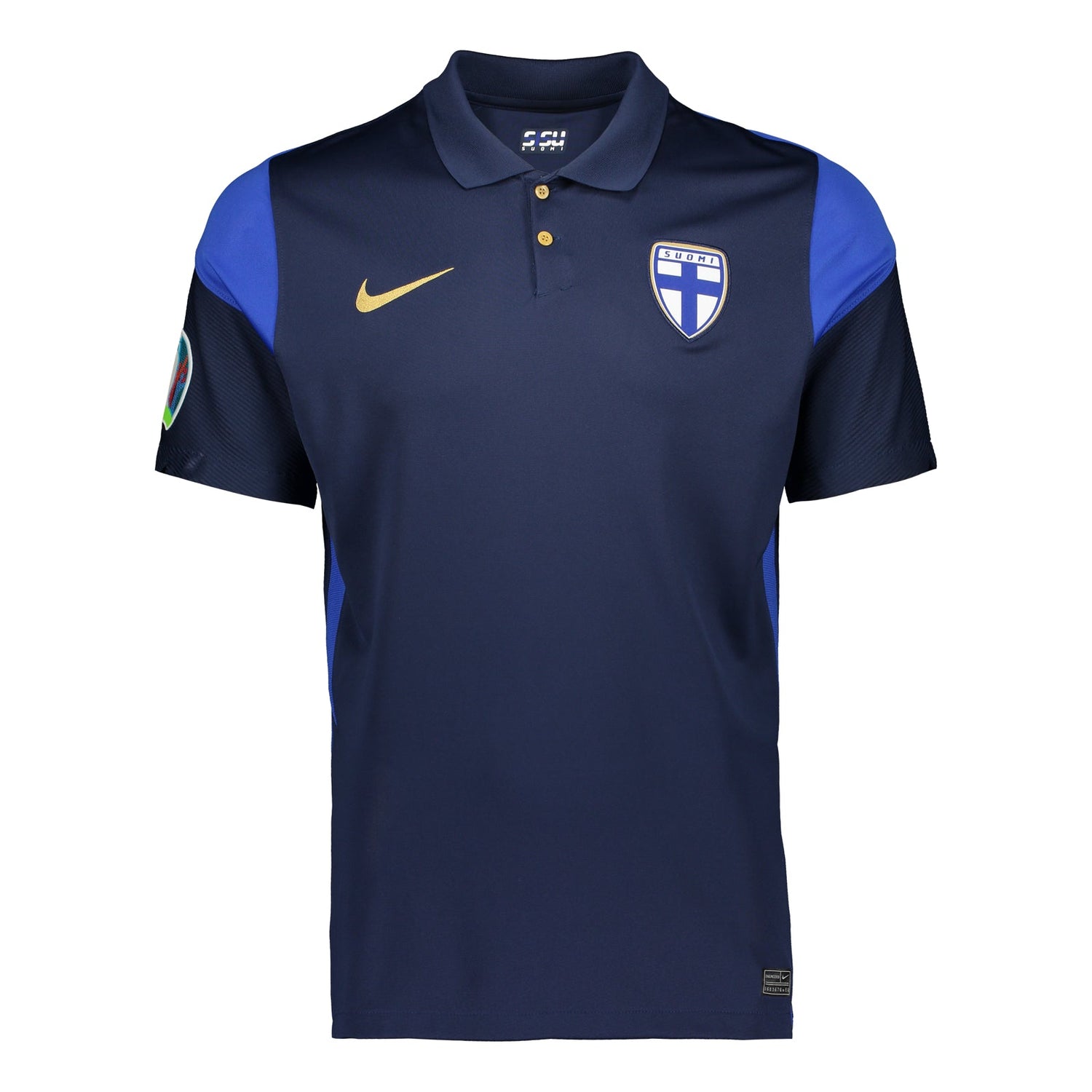 Suomi Virallinen Vieraspelipaita EURO2020 Limited edition Kamara painatus