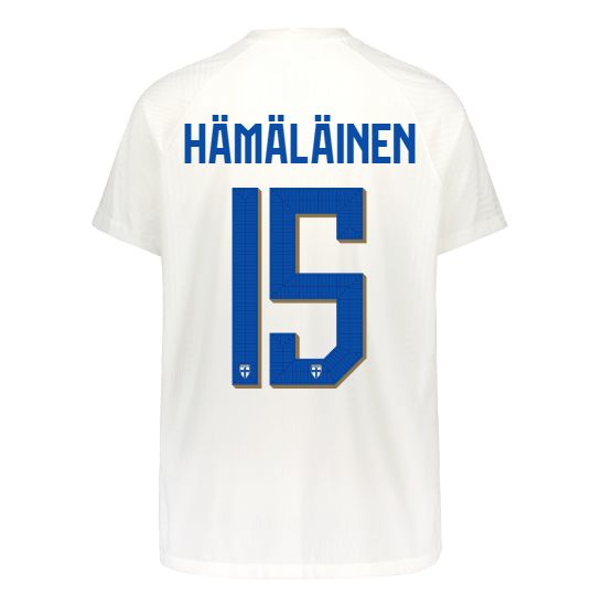 Suomi Virallinen Kotipelipaita 2022/23, Hämäläinen painatus