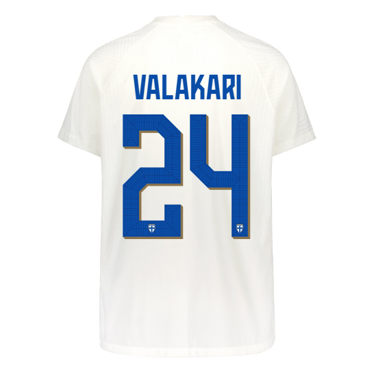 Suomi Virallinen Kotipelipaita 2022/23, Valakari painatus