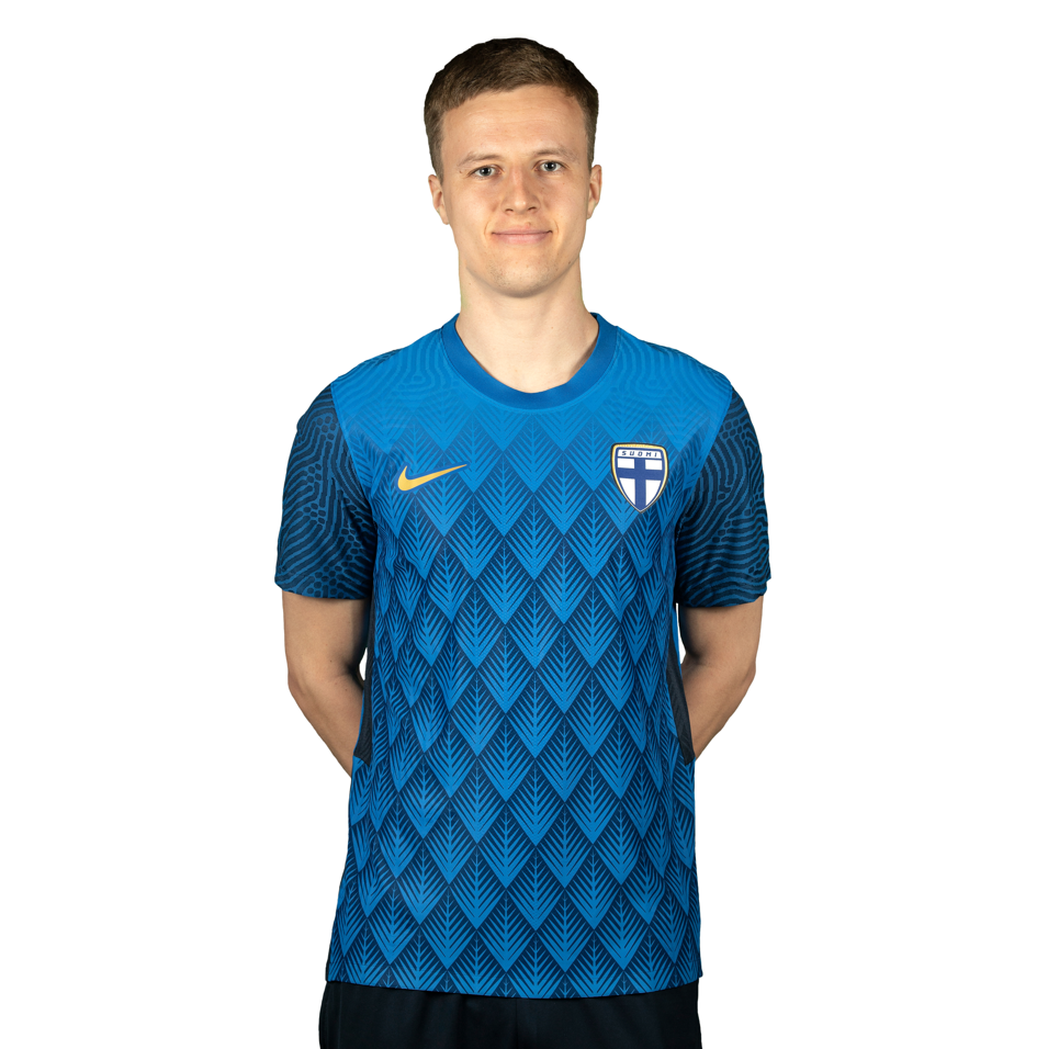 Suomi Virallinen Vieraspelipaita 2022/23, Ivanov painatus