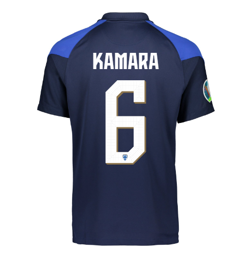 Suomi Virallinen Vieraspelipaita EURO2020 Limited edition Kamara painatus